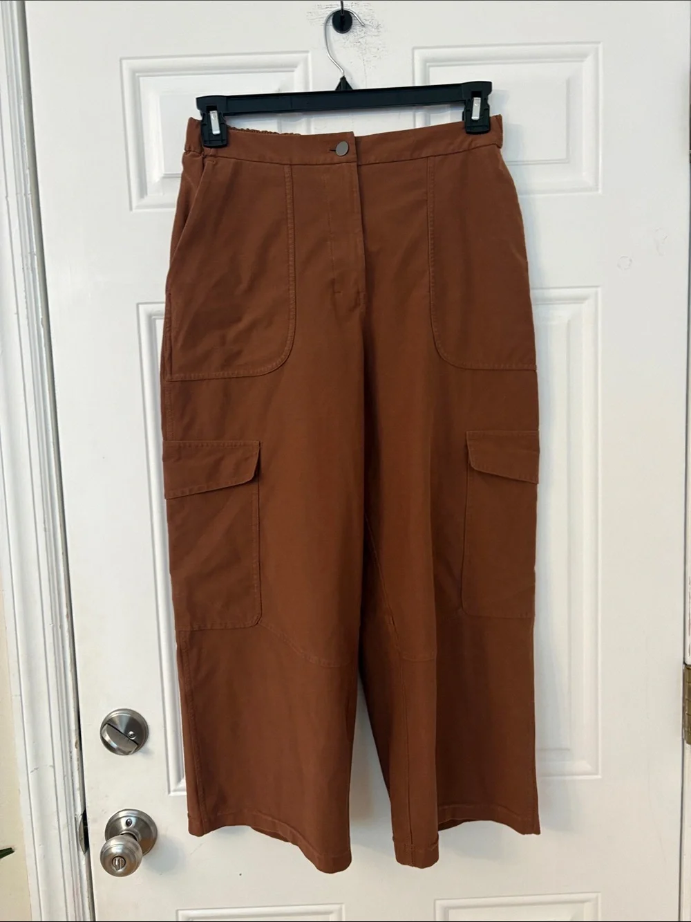 Lululemon Cargo Utilitech High Rise Crop Pants sz 28